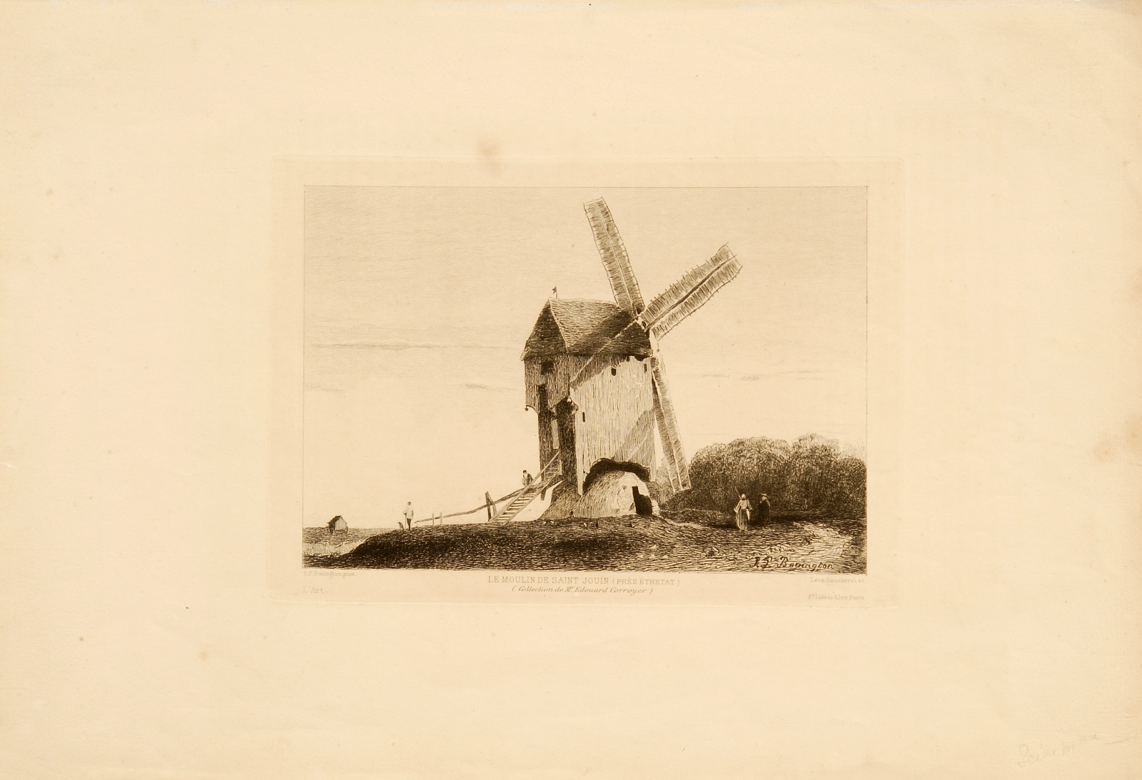 Le Moulin de Saint Jouin (près Etretat)