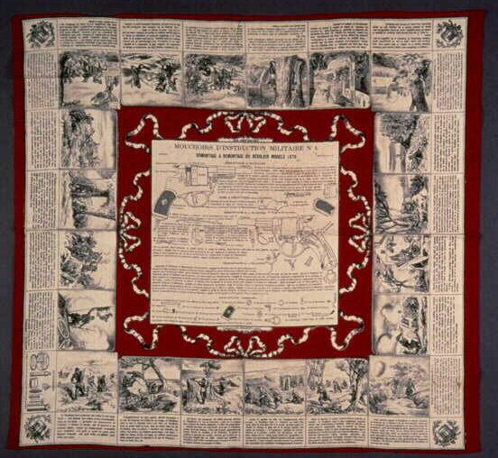Mouchoir d'instruction militaire n° 1 (titre inscrit)