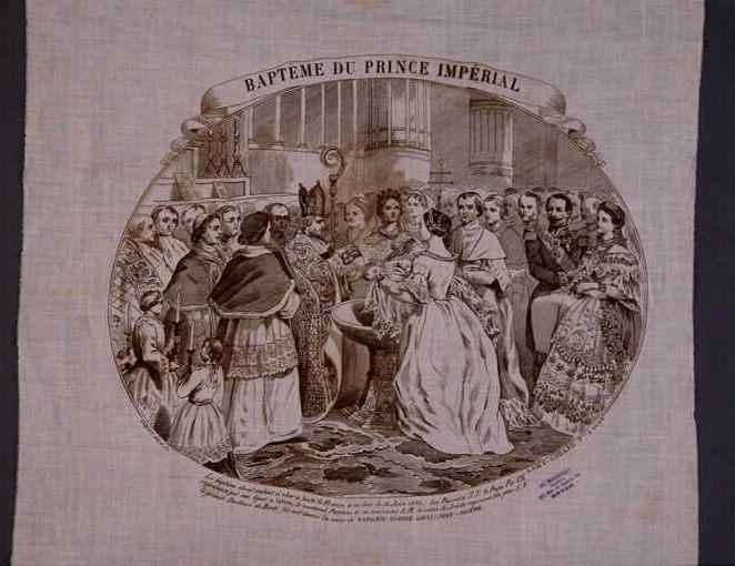 Baptême du Prince Impérial (titre inscrit)
