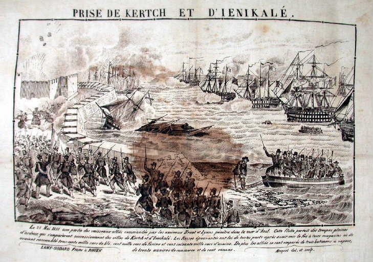 La prise de Kertch et d'Iénikalé