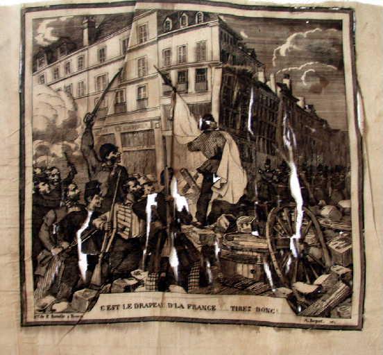 C'est le drapeau de la France... Tirez donc !