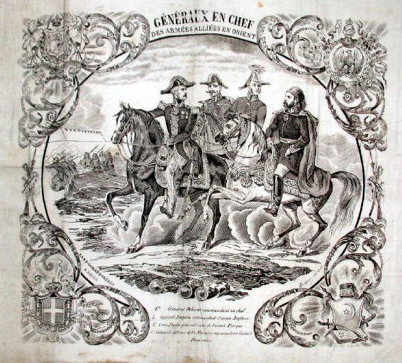 Les généraux en chef des armées alliées en Orient