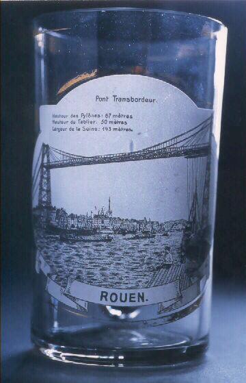 Le pont transbordeur, Rouen (titre inscrit)