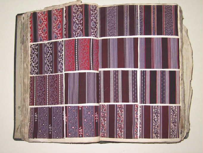 collection ayant été faite par M. Mispolley offerte au musée par M. E. Lesens laines et indiennes 1843 à 1846