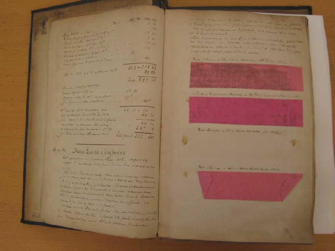 Fabrication de doublure et percaline pour reliure