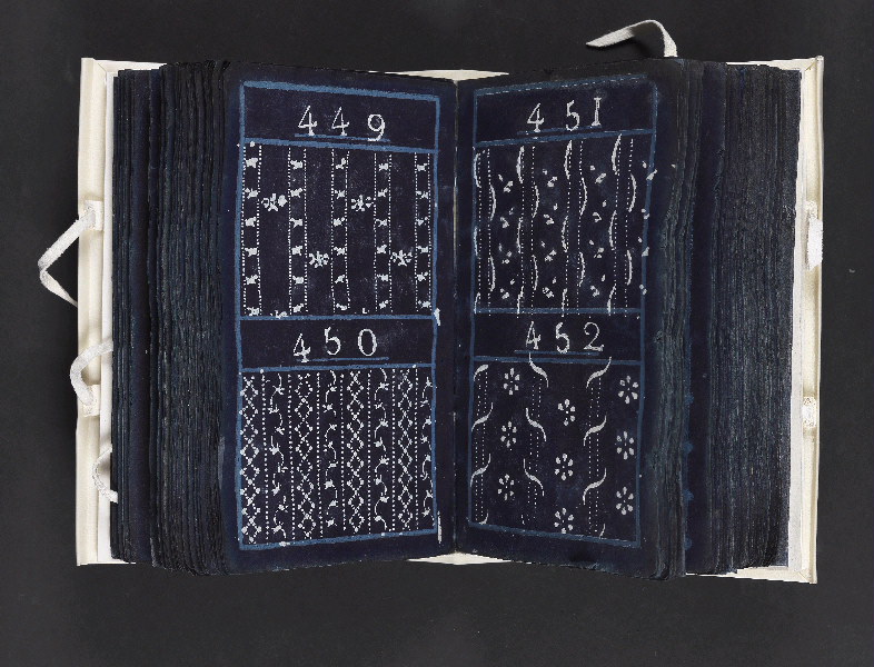 Registre de dessins pour toiles imprimées (Titre attribué)