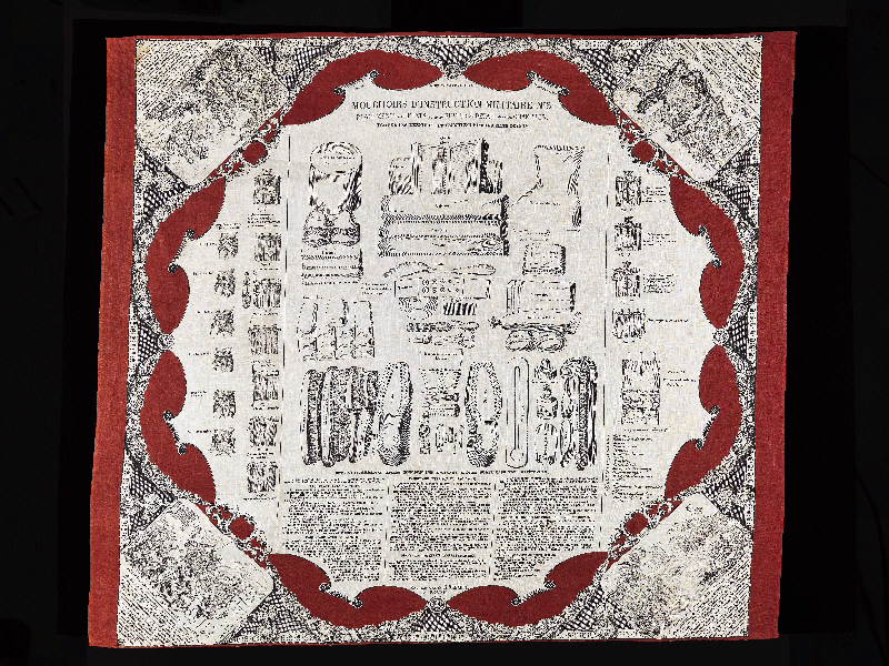 Mouchoir d'instruction militaire n°8 (Titre inscrit)