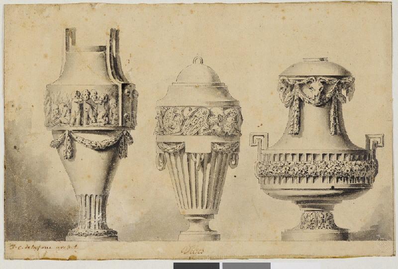 Trois vases 'à la grecque' ; Trois vases (autre titre)