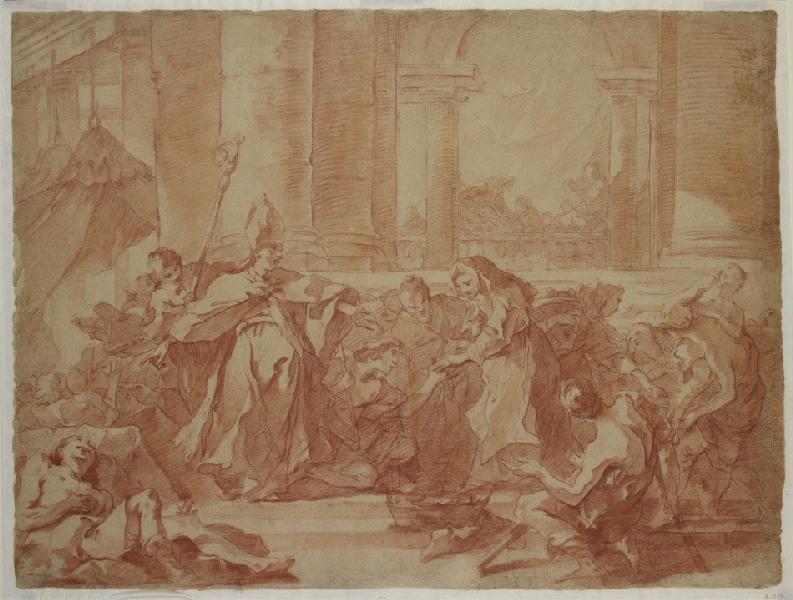 Les Bonnes Oeuvres des filles de Saint-Thomas-de-Villeneuve ; La Charité de saint Thomas de Villlanueva