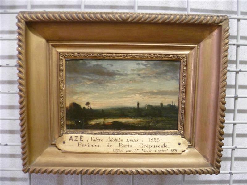 Environs de Paris, crépuscule