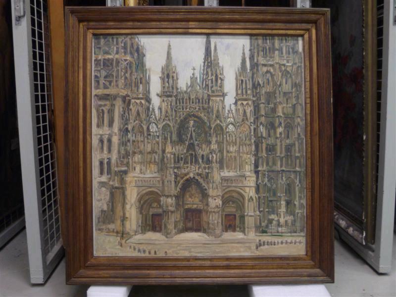 Façade de la cathédrale de Rouen, 1ère étude