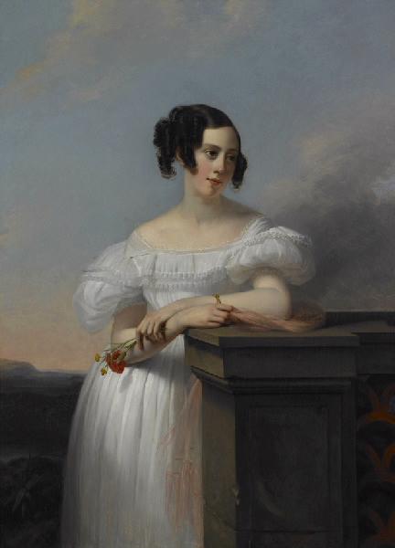 Portrait de Madame Francis Vaussard, née Elisabeth Adelaïde Cavallier