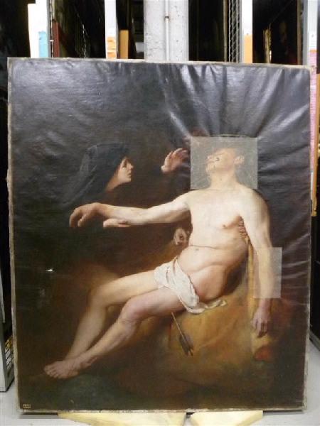 Saint Sébastien soigné par Irène