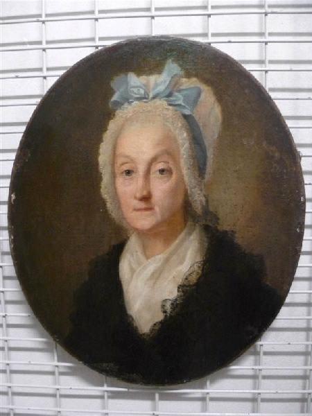 Portrait de vieille dame