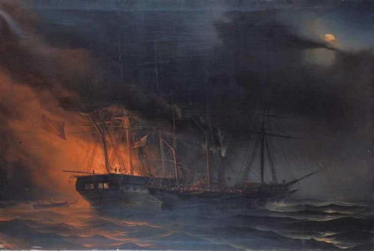 L'incendie de la Gorgone