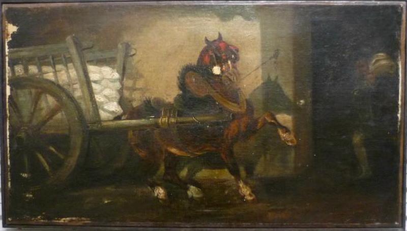 Le cheval du plâtrier