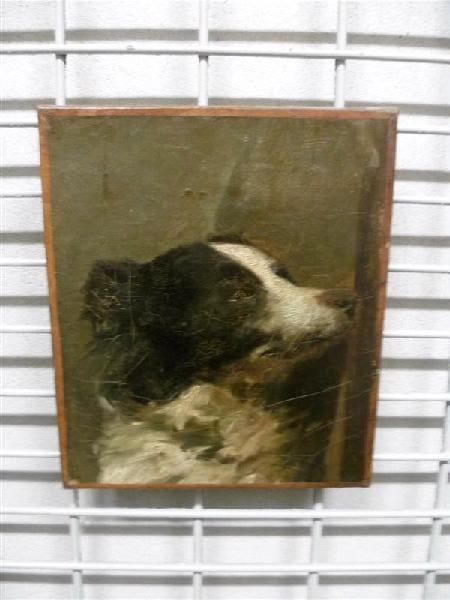 Etude de tête de chien