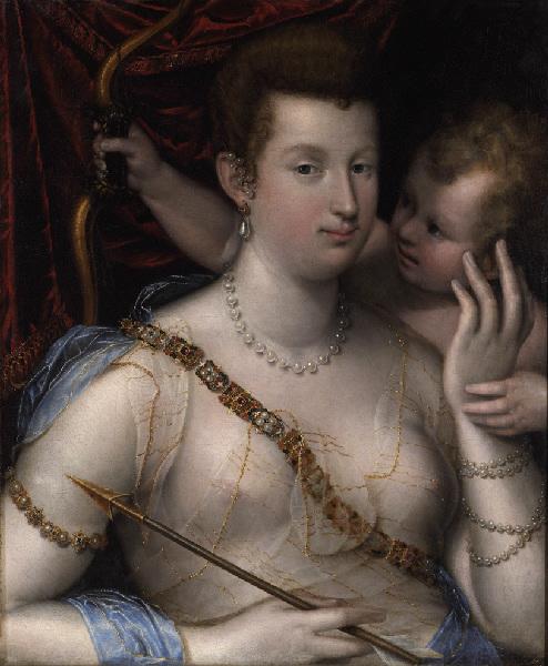 Vénus et l'Amour ; Vénus et Cupidon (titre moderne) ; Diane de Poitiers (titre ancien)