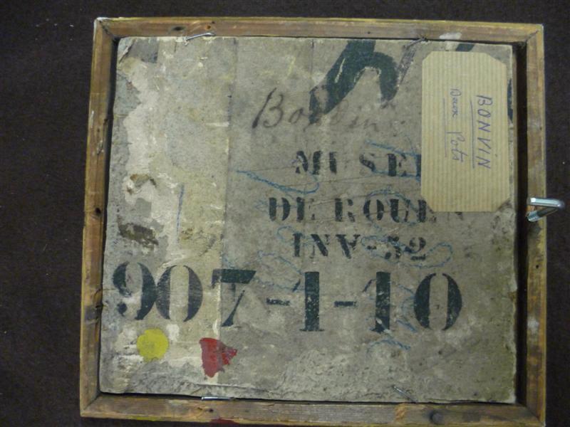 Nature morte ; deux pots en terre vernissée