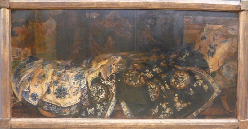 Nature morte : la robe chinoise