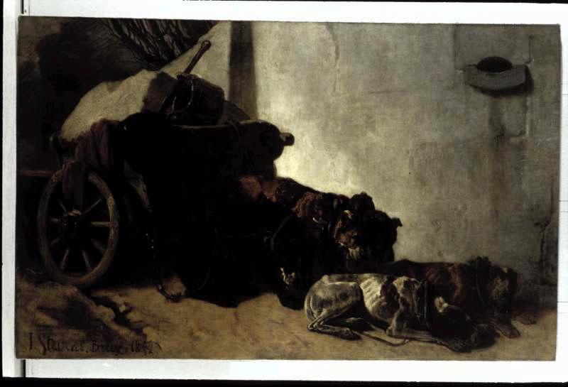 Un métier de chien ; dit aussi Souvenir des rues de Bruxelles