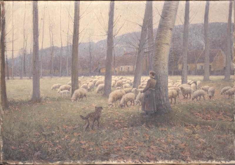 Le hameau des Vignes à Ouézy (Calvados)