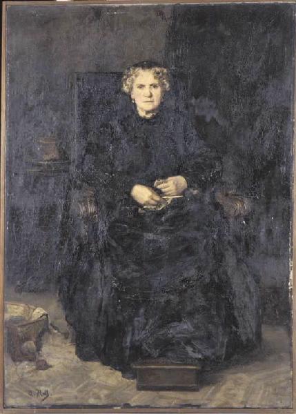 Portrait de ma mère