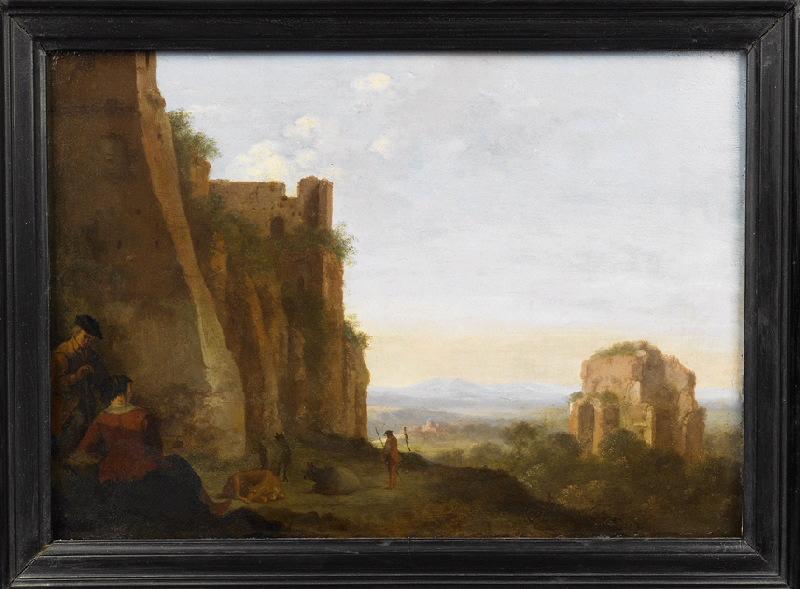 Paysage, environs de Rome