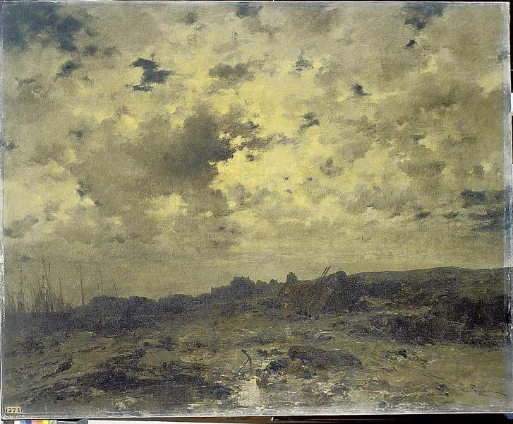 Le passage de Lanriec à Concarneau, effet de lune