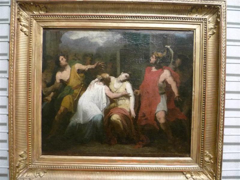 Mort de Lucrèce ; Oreste et Pylade voulant immoler Hélène (autre titre)