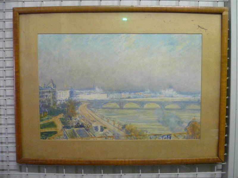 Tamise - Blackfiar's Bridge ; La Tamise vue de Charing Cross