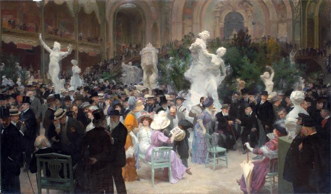 Un vendredi au Salon des Artistes français