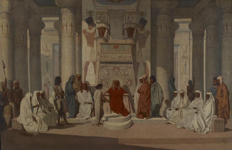 Joseph expliquant les songes de Pharaon