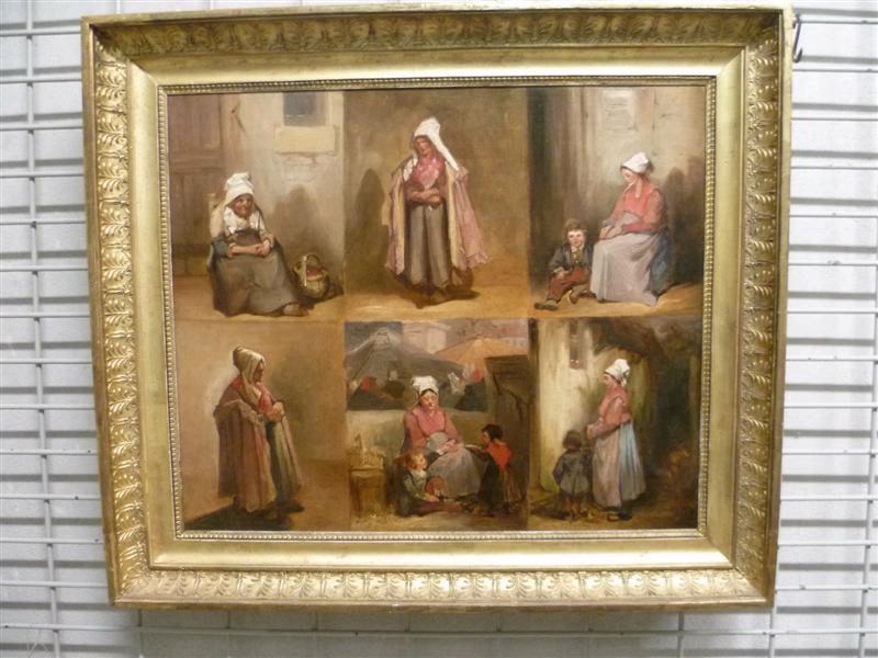 Six études de paysannes normandes