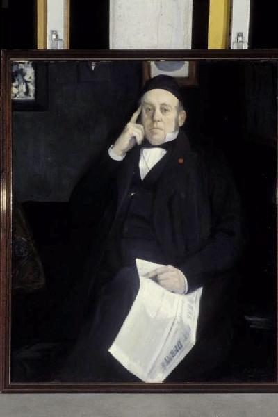 Portrait du docteur Blanche, père de l'artiste