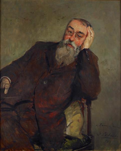 Etude pour le portrait de Francis Jammes