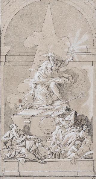 Projet pour le tombeau de Jean-Baptiste Languet de Gergy