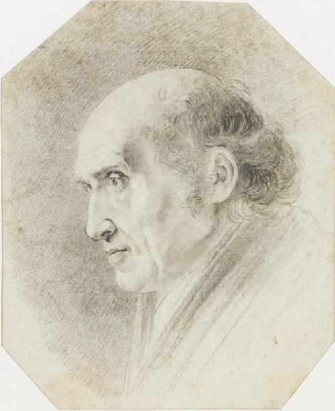 Tête d'homme âgé tourné vers la gauche ; Tête de vieillard (autre titre)