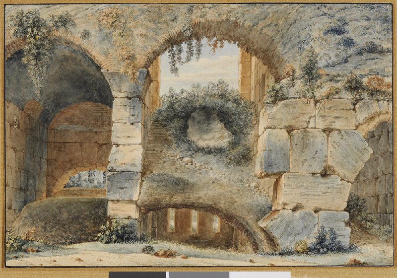 Partie basse du Colisée