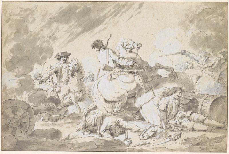 Choc de cavalerie ; Combat de cavaliers (autre titre)