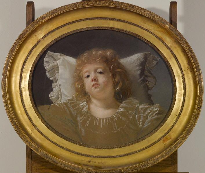 Portrait de Sophie Boze, fille de l'artiste