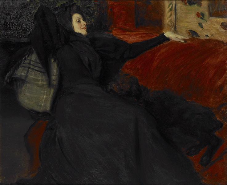 Rose Lemoinne allongée