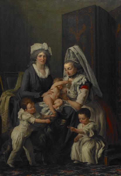 La Comtesse d'Herbouville et ses enfants