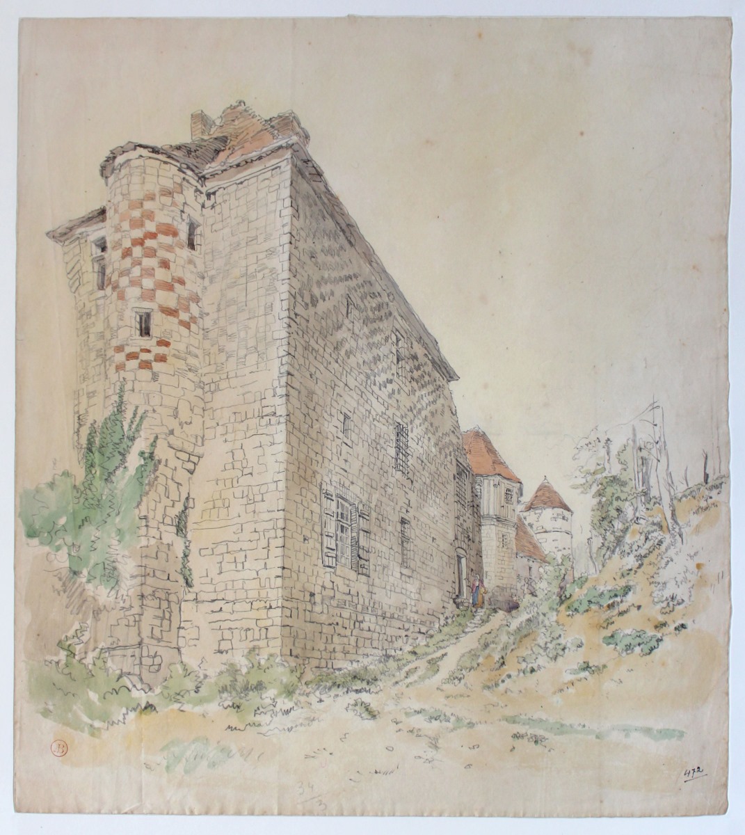 Château de Clères, façade arrière