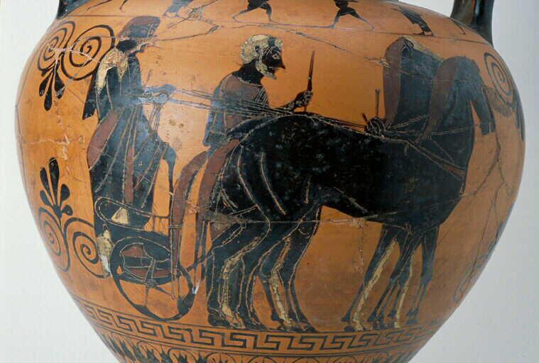 Héraklès et le lion de Némée