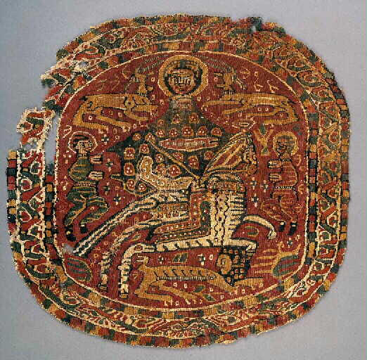 Chasseur byzantin avec ses suivants