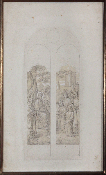 Saint Louis rendant la justice