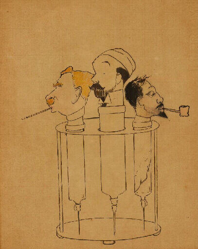 Les docteurs Payenneville, Marie et Castagnol