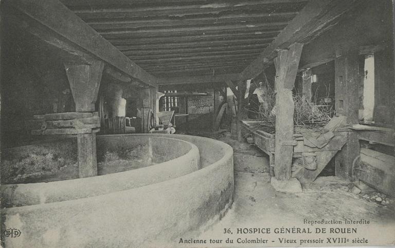Hospice Général de Rouen, ancienne tour de Colombier