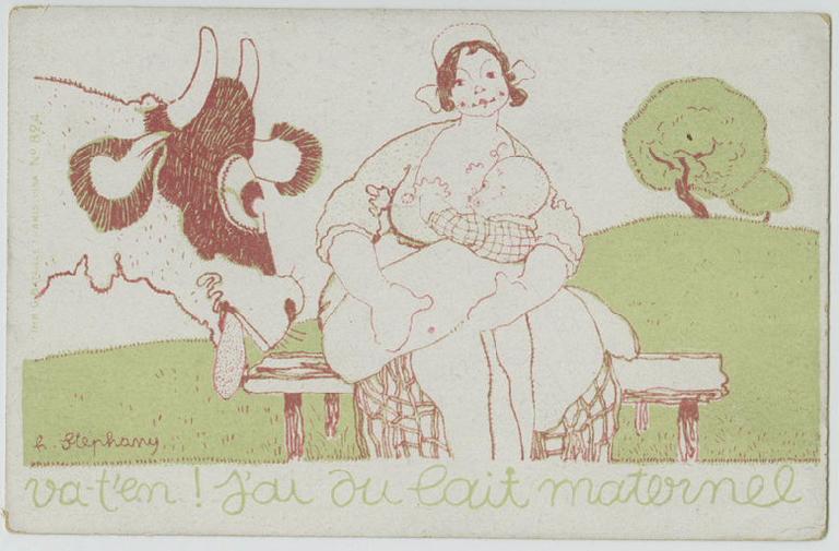 'Va-t'en ! j'ai du lait maternel'